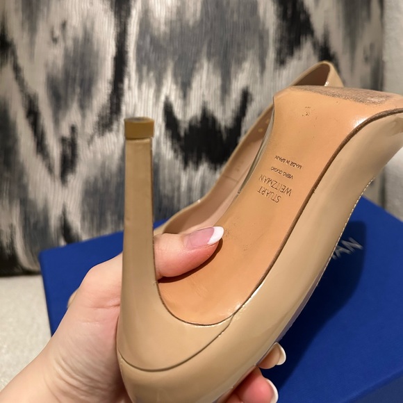 Stuart Weitzman Pump patent - beige - Picture 5 of 5